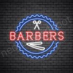 Barber Neon Sign Open Barber Transparent- 24x20