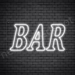 Bar sign White - Transparent