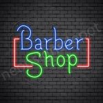 Barber Neon Sign Barber Shop Open - Transparent