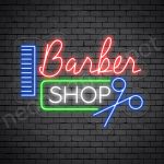 Barber Neon Sign Barbers Transparent - 24x18