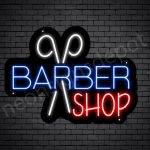 Barber Neon Cut Barber Shop - black