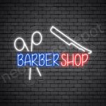 Barber Neon Sign Cut Your Hair Transparent - 24x18