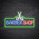 Barber Neon Sign King Barbers - Transparent