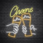 Beer Neon Sign Cheers -23x24