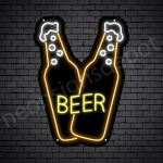 Beer Neon Sign Double Beer 18x24