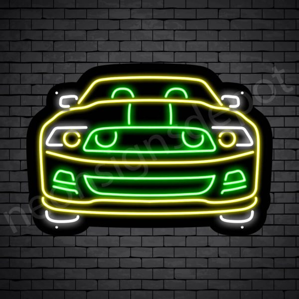 Car Neon Sign New Ford Pick Up Black - 30x21