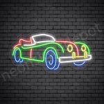 Car Neon Sign New Ford Classic Style Transparent - 24x12