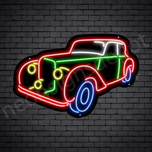 Car Neon Sign New Ford Pick Up Style Black - 24x15