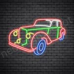 Car Neon Sign New Ford Pick Up Style Transparent - 24x15