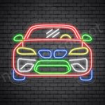 Car Neon Sign Sports Car Transparent - 24x18