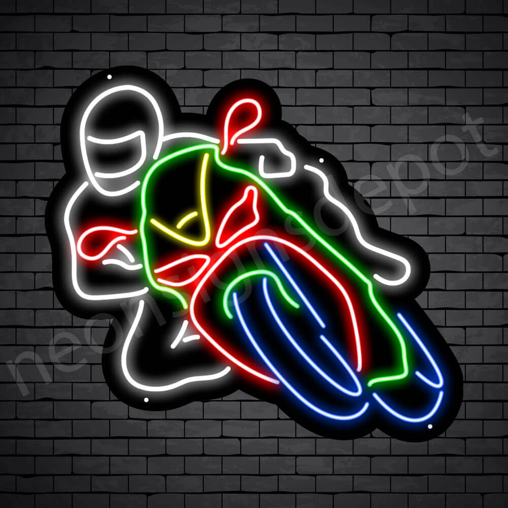 Motorcycle Bike Riders Style Neon Signs Depot