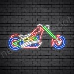 Motorcycle Neon Sign Chopper 30x15