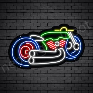 Motorcycle Neon Sign Harley Davidson 24x14