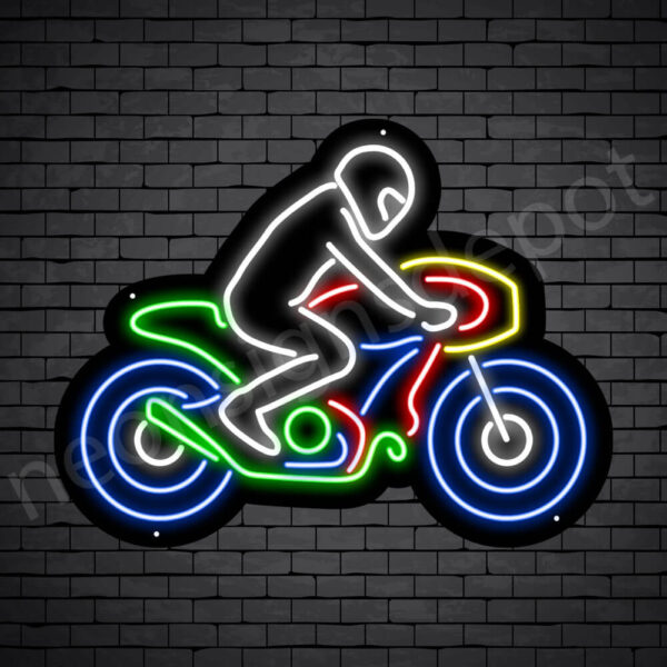 Motorcycle Neon Sign Motor Riders Bike Style – Bold Decor