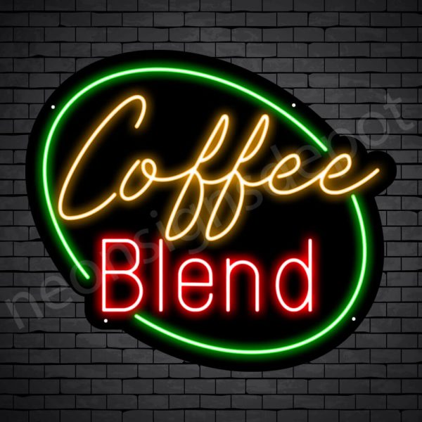 Coffee Neon Sign Coffee Blend
