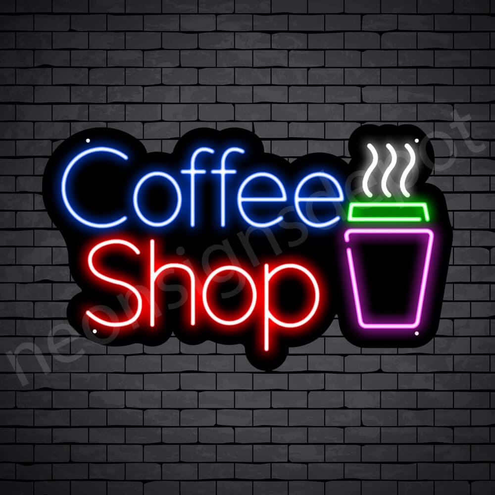 Neon Sign Coffee Shop - Neon Signs