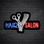 Hair Salon Neon Sign Cut Hair Salon Black 24x15