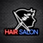 Hair Salon Neon Sign Men Hair Salon Black - 24x19