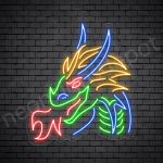 Dragon Neon Sign Dark King Dragon Transparent