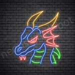 Dragon Warrior Neon Sign