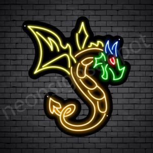 Dragon Neon Sign knucker Dragon