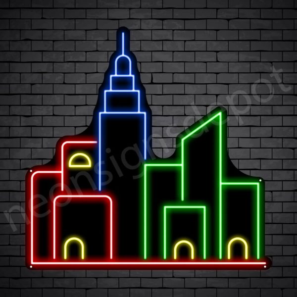 Metropolis City Neon Sign