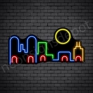 Unmask City Neon Sign