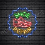 Shoe Repair Cap Neon Sign - Transparent