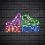 Shoes Repair Neon Sign - Transparent