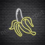 Banana V4 Neon Sign-Transparent