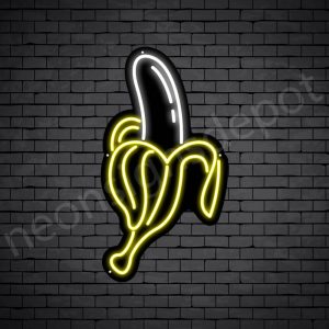 Banana V5 Neon Sign-Black