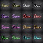 Dream V3 Neon Sign
