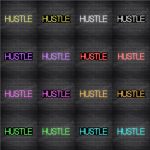 Hustle V3 Neon Sign