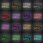 Open Mind Neon Sign