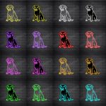Labrador Retriever Dog V3 Neon Sign