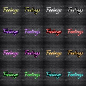 Feelings V5 Neon Sign