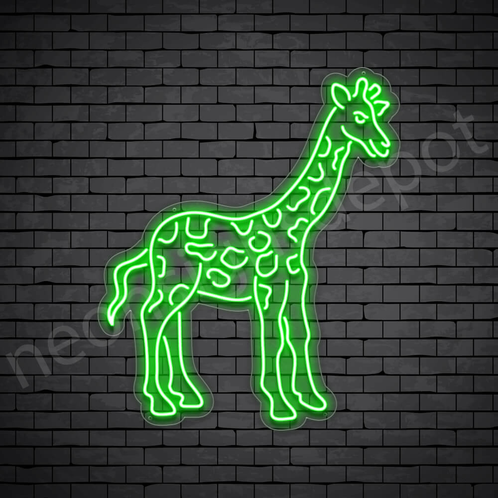 Tableau mural 'Girafe' - Néon LED - Bientôt disponible ! – Locomocean