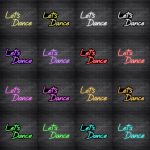 Let's Dance V5 Neon Sign