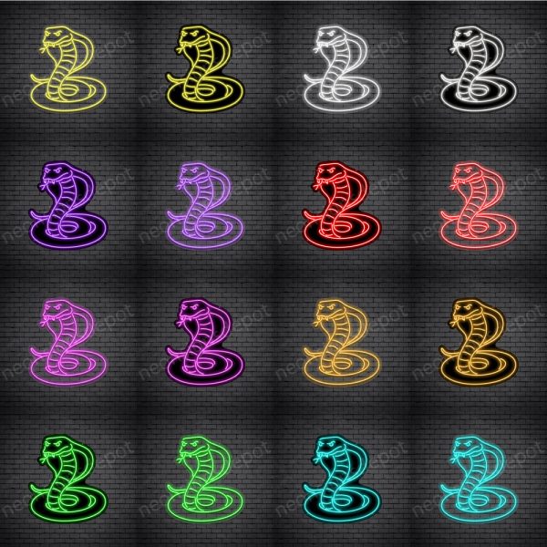 Snake V5 Neon Sign