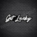 Get Lucky V2 Neon Sign