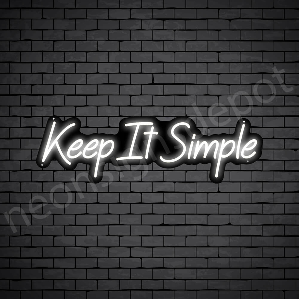 Keep It Simple For Black
