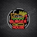 Burger House Neon Sign