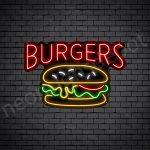 Burgers V3 Neon Sign