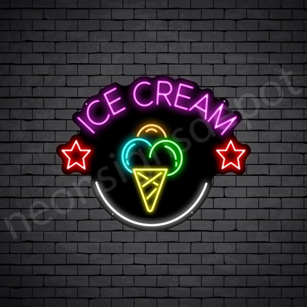 Ice cream V10 Neon Sign