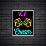 Ice Cream V11 Neon Sign