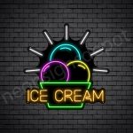 Ice cream V4 Neon Sign