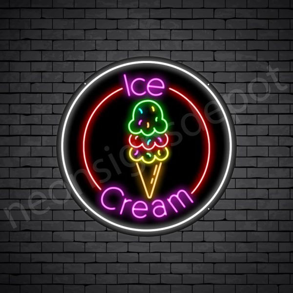 Ice cream V5 Neon Sign