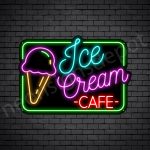 Ice cream cafe Neon Sign