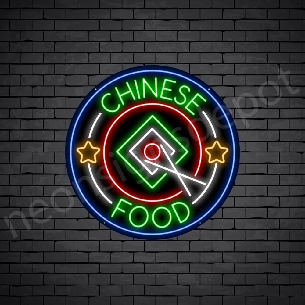 Chinese Food V11 Neon Sign