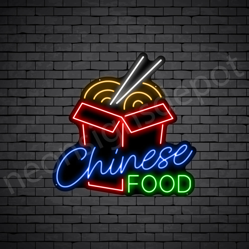 Chinese Food V9 Neon Sign